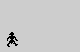 The girl walking, facing 1, x up