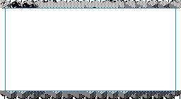 The render buffer after clearing. The blue frame is the part COPY_TO_SCREEN copies.