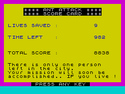 The score card after the “ninth” rescue.