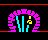 3. cyan door, mode 0 (north wall)