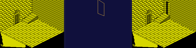 Room 2's invisible outline