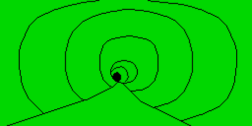smooth straight passage