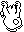 the horned monster with its arms up, facing -U