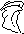 the hooded figure with the scythe, facing -U