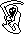 the hooded figure with the scythe, facing +U