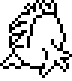 The sprite at $7691