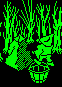 The bucket flies to a quest item