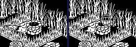 Firing at the well, and the bucket